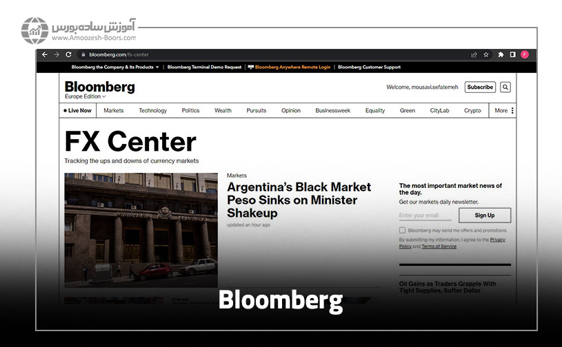 سایت بلومبرگ (Bloomberg)